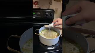 Making A Broccoli Cheddar Potato Soup 🥦 🥔 [upl. by Gilliam]