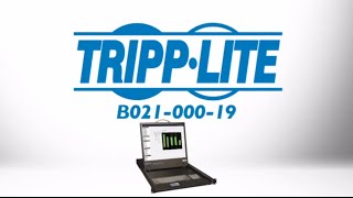 Tripp Lite B02100019 Rackmount Console [upl. by Hollister]