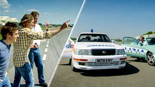 Iconic Police Car Challenge  Top Gear Classic [upl. by Alfeus]