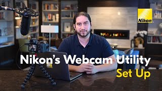 Nikon Webcam Utility Setup [upl. by Yesnel893]