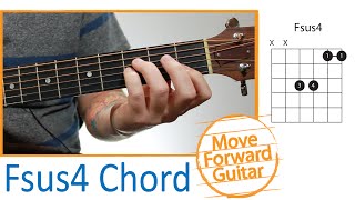 Guitar Chords for Beginners  Fsus4 [upl. by Grearson]