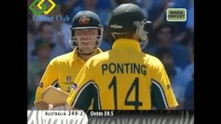 India Vs Australia 2003 World Cup Full Highlights [upl. by Clemmy]