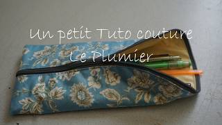 Tuto couture  Le plumier [upl. by Struve]