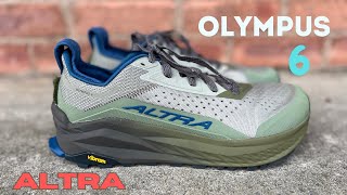 ALTRA Olympus 6 Review  Max Cushioned Trail Shoe [upl. by Mann]