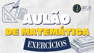 Aulão de MATEMÁTICA para o ENEM com Vitor Quintan [upl. by Gruchot]