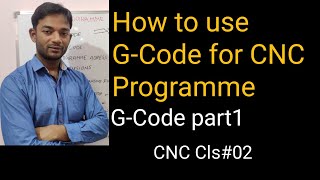 How to use G code in CNC programme [upl. by Skvorak]