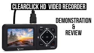 ClearClick HD Ultimate Recorder Review and Demonstration [upl. by Annael]