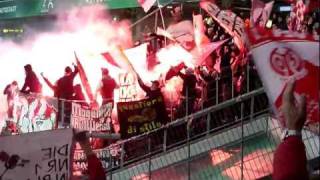 PyroAction Mainz 05 in Wolfsburg10 Jahre USM [upl. by Nylidnarb575]