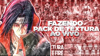 🔴FAZENDO PACK DE TEXTURA AO VIVO FREE FIRE ON freefire gamer livefreefire texturaff [upl. by Atirihs]