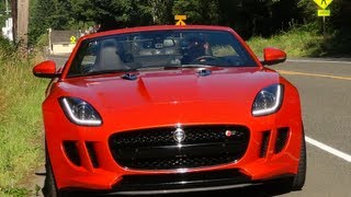 2014 Jaguar FType 060 MPH First Drive and Review [upl. by Ebocaj525]