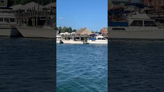 Schooner Landing Damariscotta  September 1 2024 post fire Coming in from a boat ride fire [upl. by Fergus]