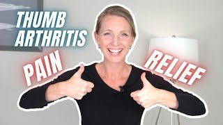 Thumb arthritis pain relief INSTANTLY with these 2 stretches [upl. by Aicertap654]