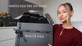 WHITE FOX try on haul amp discount code [upl. by Drucilla]