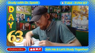 🔴 LIVE Day 63 Part 2  5 Hour Study with Dr Spark  5 x 1Hour Sessions [upl. by Ysset]