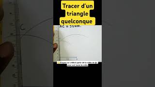 Tracer du triangle quelconque comment tracer un triangle quelconque indiamaroo movies short [upl. by Ardene]