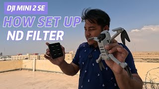 DJI MINI 2 SE ND FILTERS  HOW TO USE ND FILTER  WildredVlog [upl. by Ecidnacal]