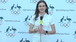 Aussie Youth Olympians try on Olympic kit for the first time [upl. by Loeb]