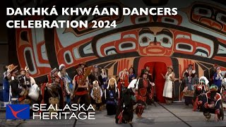 Dakhká Khwáan Dancers Celebration2024 I Sealaska Heritage [upl. by Dranek]