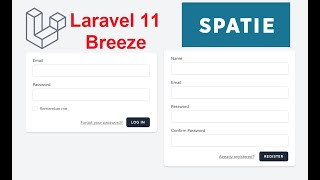 2 Laravel 11 Breeze amp Spatie Register User Role [upl. by Trocki]