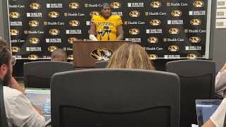 Mizzou DT Chris McClellan Vanderbilt Press Conference [upl. by Cavil603]