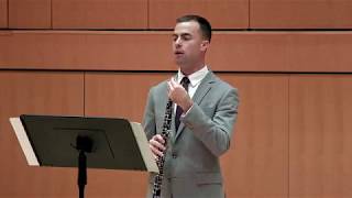 Gilles Silvestrinis Six Études pour Hautbois Trevor Mowry oboe [upl. by Warwick]