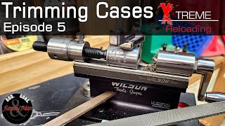 How to precisely trim brass cases EXTREME RELOADING ep 05 [upl. by Base]