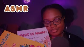 ASMR Reading You To Sleep in French [upl. by Thornburg681]