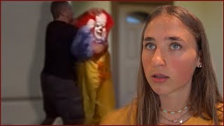 Dad Tackles Scary Killer Clown After He Breaks in  We Left Florida [upl. by Asselem]