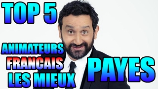 TOP 5 ANIMATEURS français LES mieux PAYES Inside TV [upl. by Eigroeg]