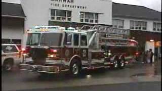 Mahwahnj Fire Department Tower 2 Wetdown part 1 [upl. by Pouncey]