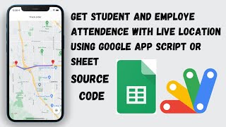 Attendence System with live location using googlesheet and appsscript [upl. by Garbe]