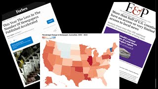 Unpacking the Medill quotState of Local Newsquot report [upl. by Aramoj]