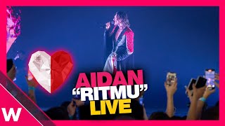 🇲🇹 Aidan  Ritmu LIVE at quotAIDAN The Showquot in Malta [upl. by Luedtke]