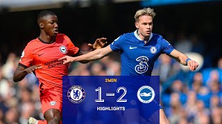 Chelsea 12 Brighton  Highlights  Premier League [upl. by Faustina359]