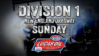 Division 1 NHRA Lucas Oil Drag Racing Series from New England Dragway Sunday [upl. by Nadine]