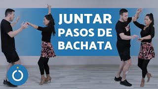 Combinar PASOS BÁSICOS DE BACHATA para PRINCIPIANTES [upl. by Loriner]