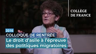 Le droit d’asile à l’épreuve des politiques migratoires  Danièle Lochak [upl. by Conlin]