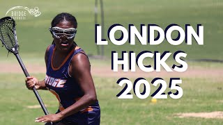 Bridge Lacrosse  London Hicks 2025 Texas Brawl Tournament 2024  Uncommitted [upl. by Sredna]