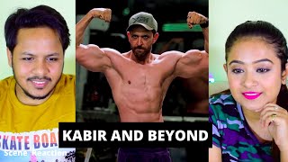 KABIR AND BEYOND REACTION  Hrithik Roshans Transformation  The HRX Story [upl. by Ayita]