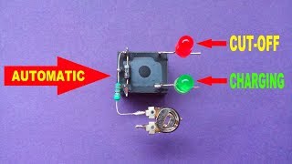 How To Make Auto Charging Controller For 37V And 4V BatteryAutomatic Battery ChargerHindi [upl. by Faso]