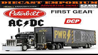 164 Scale DCP by First Gear Peterbilt Model 389 Tractor wKentucky Moving Trailer ACDC [upl. by Inafetse33]