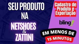 Como cadastrar e enviar seu produto para vender na Netshoes e Zattini  Em menos de 15 minutos [upl. by Anirdnajela]