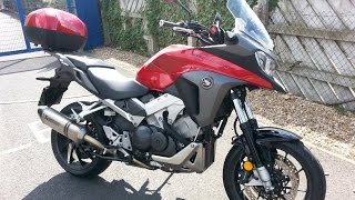 ★ HONDA CROSSRUNNER VFR800X 2015 ONBOARD REVIEW ★ [upl. by Yadsendew]