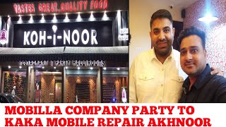 Kohinoor Restaurent Akhnoor  Mobilla party meet to kaka mobile repair akhnoor  MrJAMMU7151 [upl. by Nedroj]