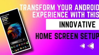 Transform your Android experience with this unique and innovative home screen setup [upl. by Warde]