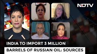 India To Import 3 Million Barrels Of Russian Crude Oil Sources  Left Right amp Centre [upl. by Nob]