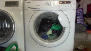 Hoover Optima OPH714D Washing Machine  Cotton Standard Eco 60c Full cycle [upl. by Fontes]