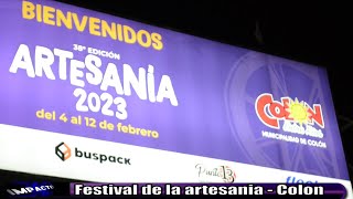 Festival de la artesania Colon 2023 [upl. by Ynar710]