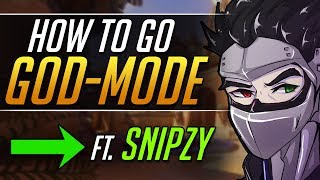 How Snipzy CARRIES AS GENJI  Grandmaster Tips and Tricks  Overwatch Guide [upl. by Aryamo]