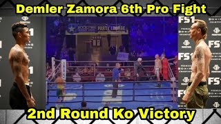 FULL FIGHT  Filam DEMLER ZAMORA VS Hawaiis RICHARD BERNARD [upl. by Saretta191]